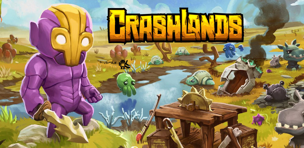 دانلود Crashlands - بازی نقش آفرینی محبوب "تصادم اراضی" اندروید !